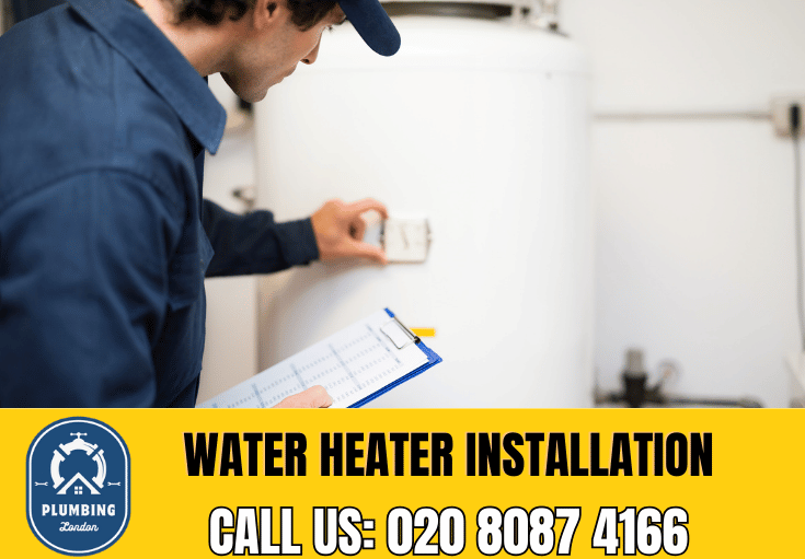 water heater installation Greenwich